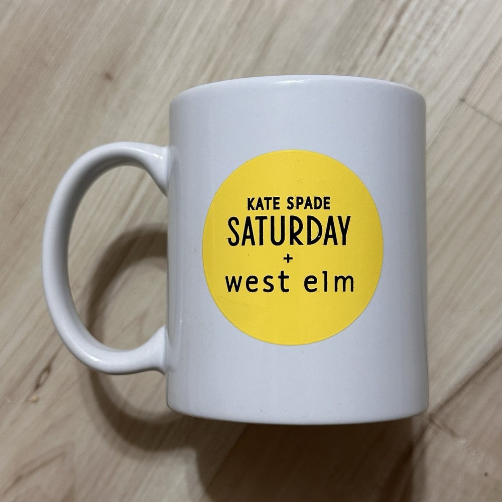 Coffee Mug Cup‎ Kate Spade Saturday West Elm Make Every Day Saturday